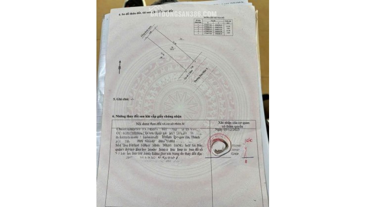 HÀNG HIẾM - Bán đất đường Bàu Mạc 8 - Hướng Đông Nam